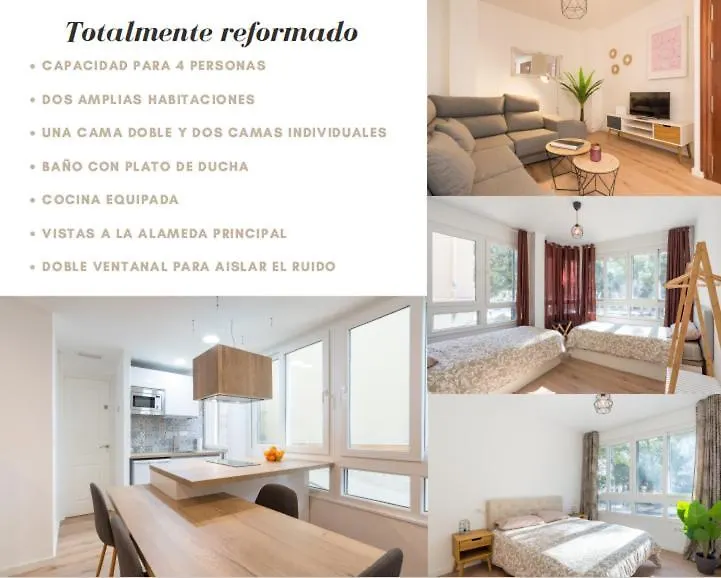 Apartamento Alameda Principal Larios Centro Wifi Málaga